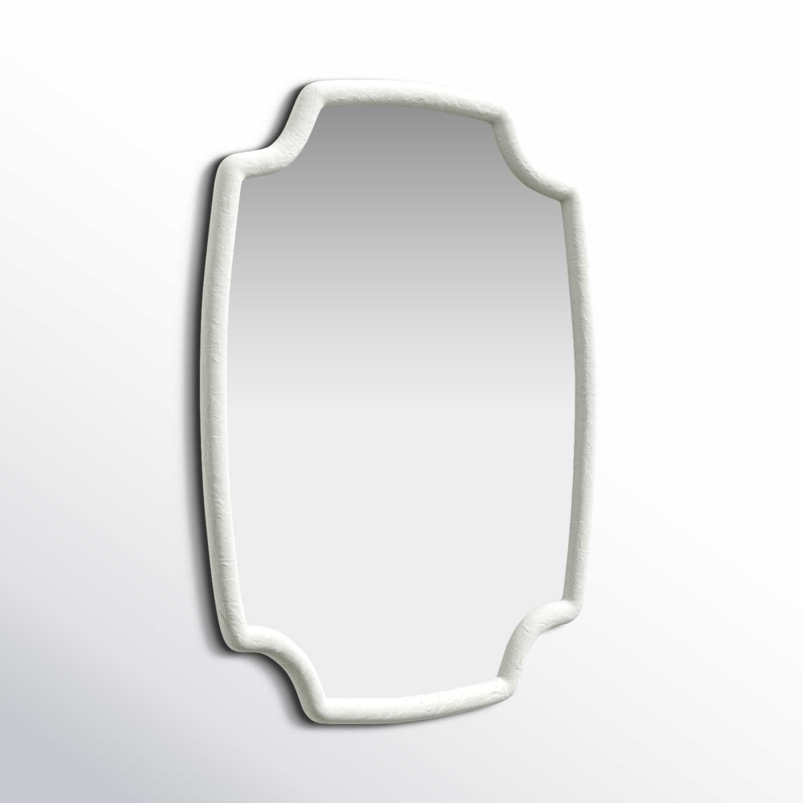 Gwenifer 36" Accent Mirror, White