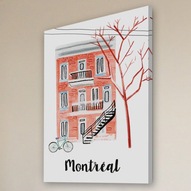 1 Piece Painting on Canvas, 45 cm H x 30 cm W x 3.81 cm D