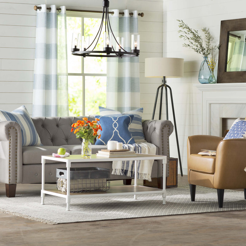 Fauteuil club Aaliyiah, Similicuir brun