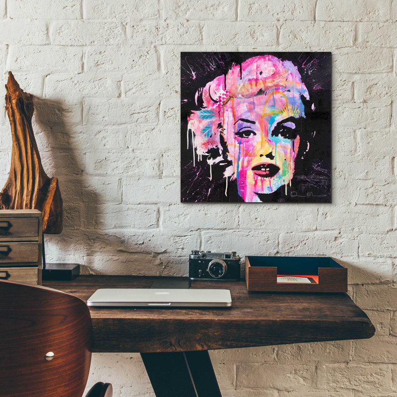 «Marilyn Monroe» par Dean Russo, H 12 po x l 12 po x P 0,13 po