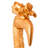 Tipsy Resin Gold Flamingo Bird Head Wall Decor - 14.75” x 4.75” x 6.75”