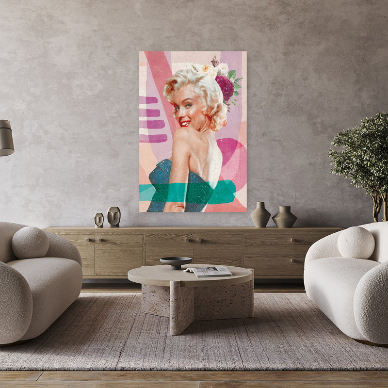 Art contemporain contemporain, H 48 po x l 32 po