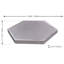 Solid Mixed Gray Hex 8" x 9" Cement Wall & Floor Tile
