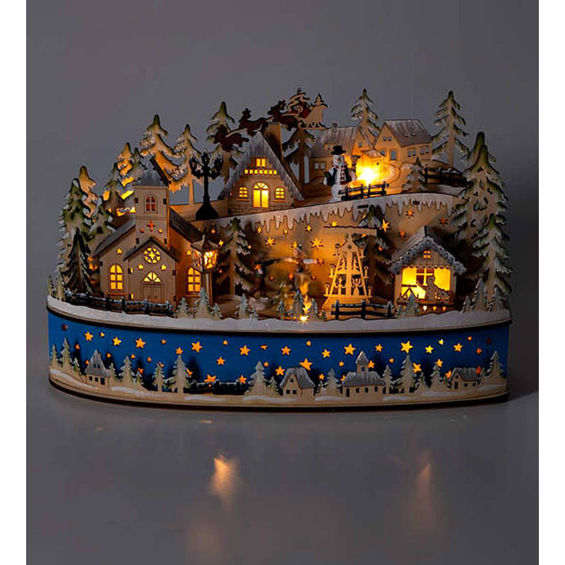 Boîte à musique de Noël Christmas Snow