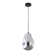 This Pendant Light Is In A Silver Finish. The Frame Is Made Out Of Metal In Black Color, And It Comes With A Silver Jar Glass Shade. The Adjustable Cord Link Makes This Fixture Suitable For Most Ceiling Heights.