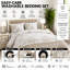 Trendy Complete Bedding Set 4 Piece Duvet Cover Fitted Sheet with Matching Pillow Cases 100% Microfibre Material-1679429906-1679429904