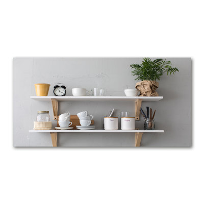 Decorations on the Shelf 1 Piece Wrapped Canvas Wall Art