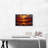 Fire Phoenix in Flight - Reproduction d'art graphique sur toile tendue-56200335
