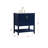 Scottsbluff 30'' Single Bathroom Vanity with Engineered Marble Top-1257767961