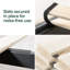 Estella Upholstered Bed Frame with Headboard, Ottoman Under-bed Storage-371881977-371881976