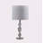 23.5" In Cale Cut-Crystal Modern Table Lamp