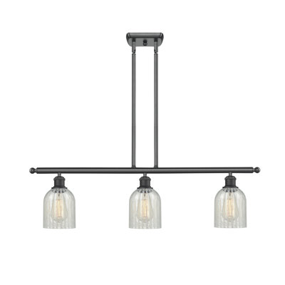 Luminaire suspendu linéaire à 3 lumières pour îlot de cuisine Vella