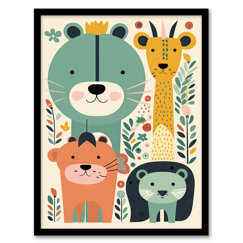 Aleksi Single Picture Frame Print