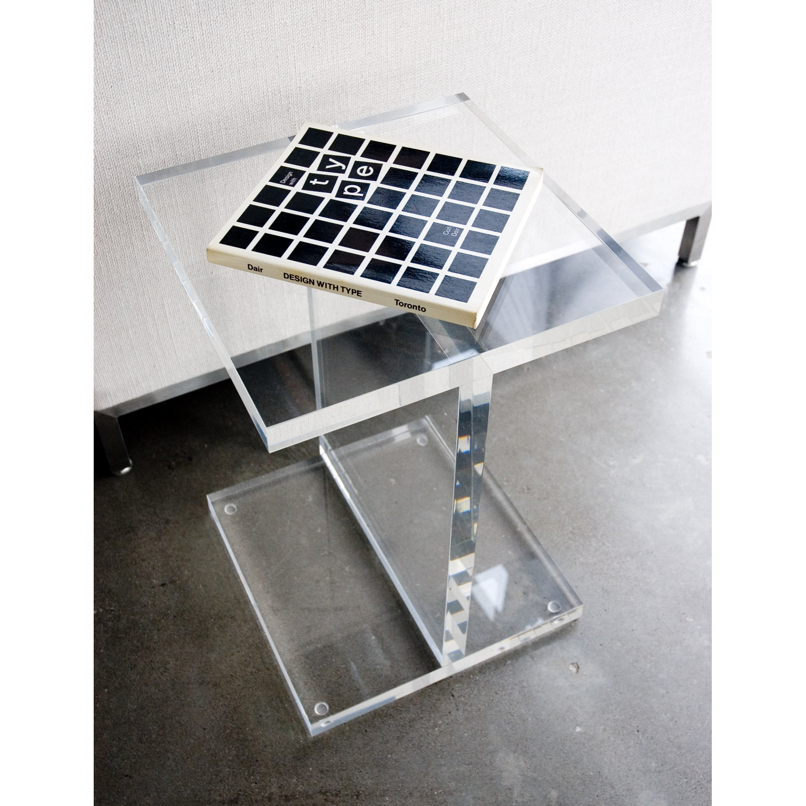 I-Beam 12" End Table