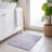 Machine Washable Indoor/Outdoor Xhevrie Lavender Rug-1263714291