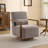 Ynes 30.8" Wide Upholstered Swivel Armchair-820767334