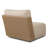 Sicilia Outdoor Woven Swivel Chair-Concha Beige