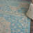 Velan Floral Handmade Looped Wool Ocean Blue/Beige Area Rug-1463185217