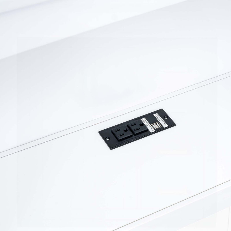 Functional Daybed with Dual Storage Drawers, Cabinets and USB Ports for Comfortable Living and Efficient Space Utilization