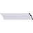 Endurathane Flowing Wind Crown Moulding, 5 1/8"H x 3 3/8"P x 6 1/4"F x 94 1/2"L, (6 1/4" Repeat), Factory Primed