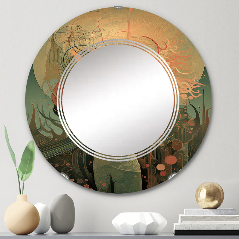 Longmont Circle Mirror, 24" x 24"