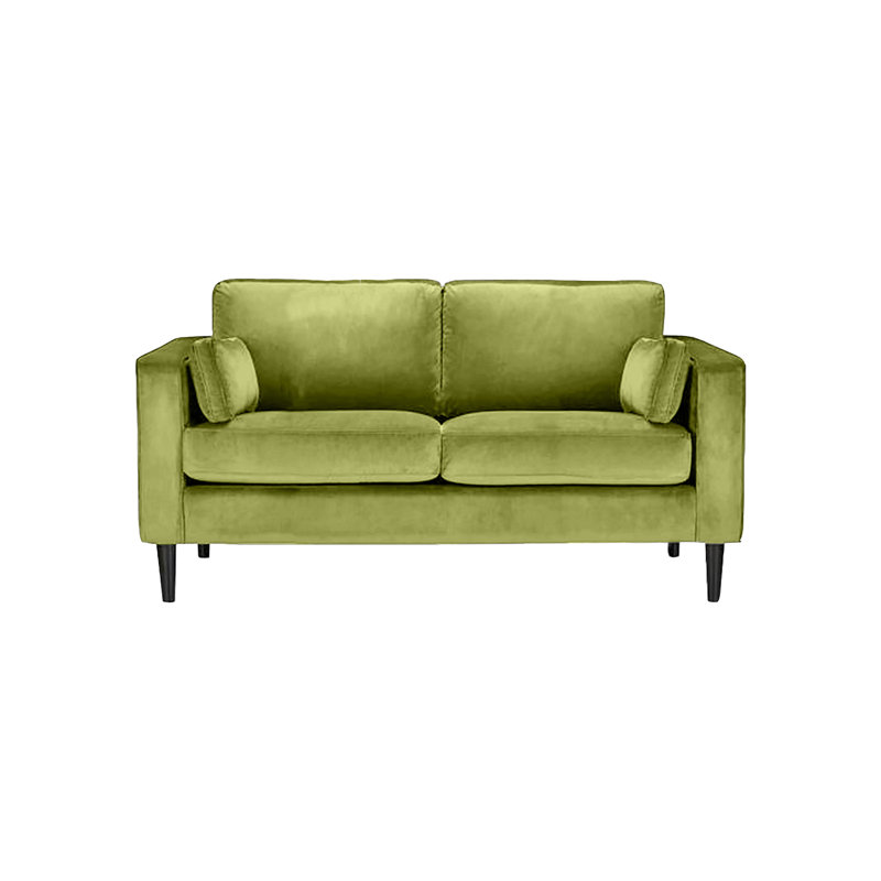 Millerville Velvet Sofa, Green, 93"H x 140"W x 93"D