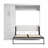 Arlex Bed with Storage Unit with Drawers and Doors-91638444-88513644