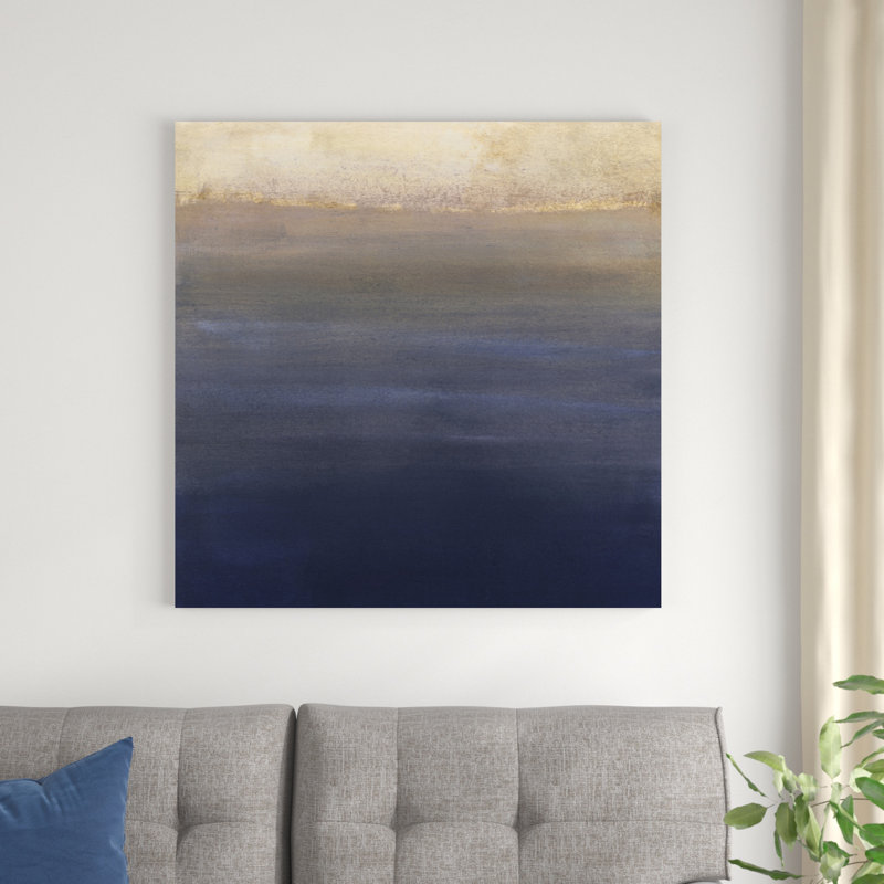 Indigo Sundown II, H 36 po x l 36 po x P 1,25 po