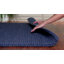 Tapis bleu marine en laine et en coton tissé à la main Amira-695240763