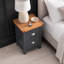 Sartin 45cm W Bedside Table