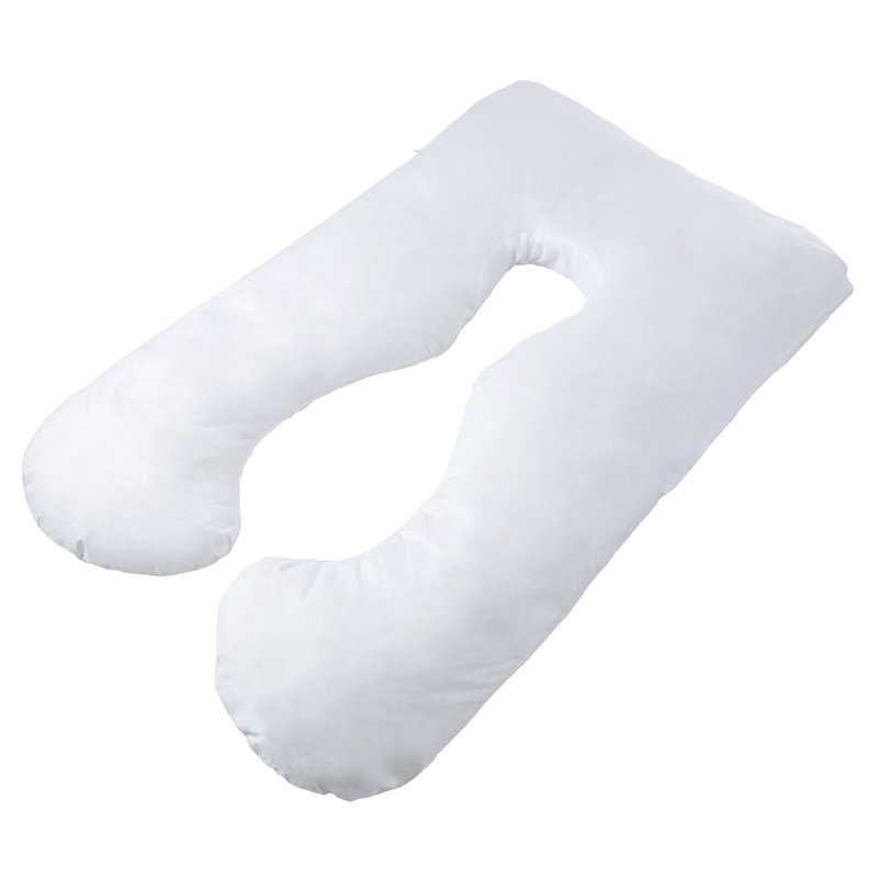 Bluestone Pregnancy Pillow - U-Shaped Full Body Pillow with Removable Cover - Pregnancy Support for Sleeping - Body Cushions for Adults, Maternity Pad