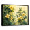Lueur dorée d'hibiscus tropical dans le sud - art mural hibiscus