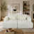 Polyester blanc est en rupture de stock