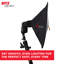 Diffuseur de flash d'appareil photo pliable pour flashs avec sangle réglable RitzGear Conic