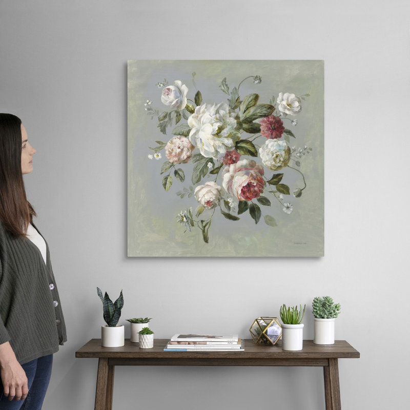 Cadeaux du jardin I par Danhui Nai - reproduction d'art sur toile, Toile tendue, H 30 po x l 30 po x P 1,25 po
