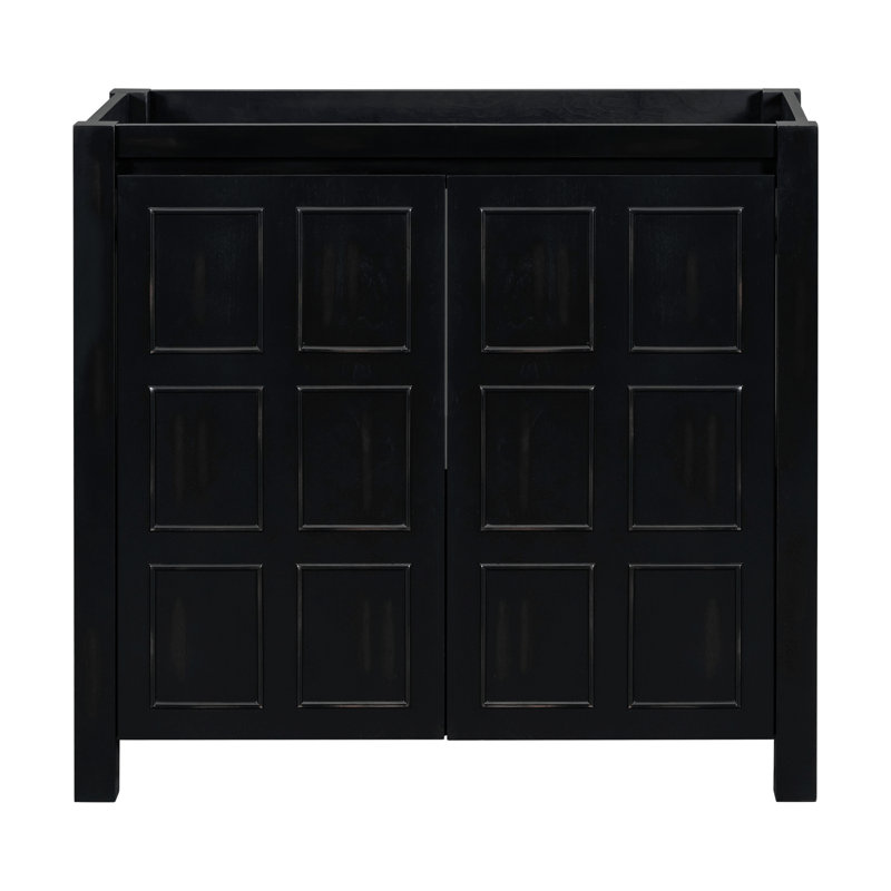Meuble-lavabo 36 po - Espresso rétro