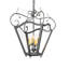 20" Square Terena 4 Light Pendant
