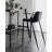 Modern And Simple Saddle Leather Backrest Bar Stools