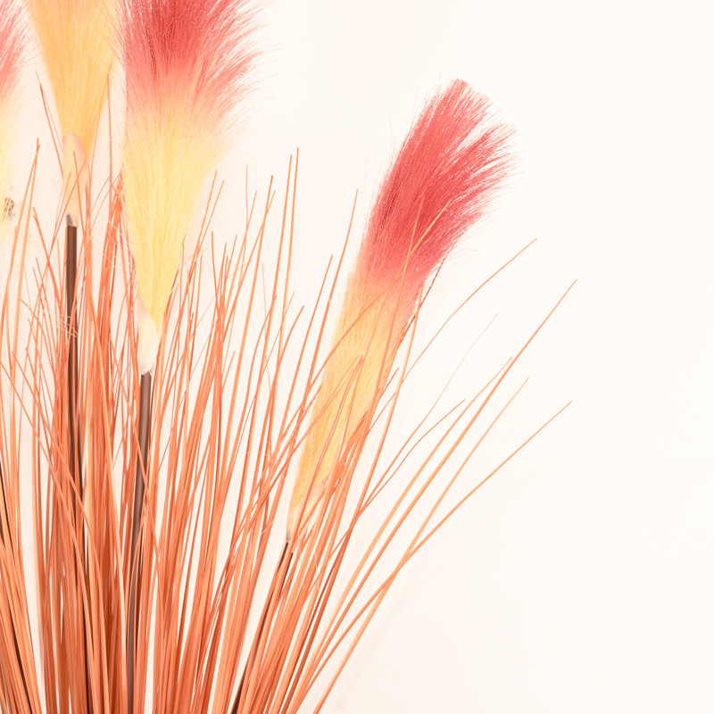 Mclaughlin Faux Silk Pampas Grass Arrangement, Blush