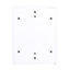 Meuble-lavabo à fermeture en douceur 48 po avec lavabo, deux petites tablettes de rangement, armoire combinée de 24 po et 12 po-174393028