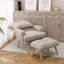 Fauteuil d'appoint avec repose-pieds Deeda-441211543