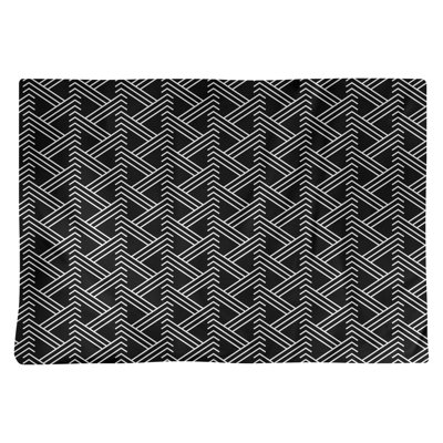 Napperon en coton 18 po classique Zig Zag