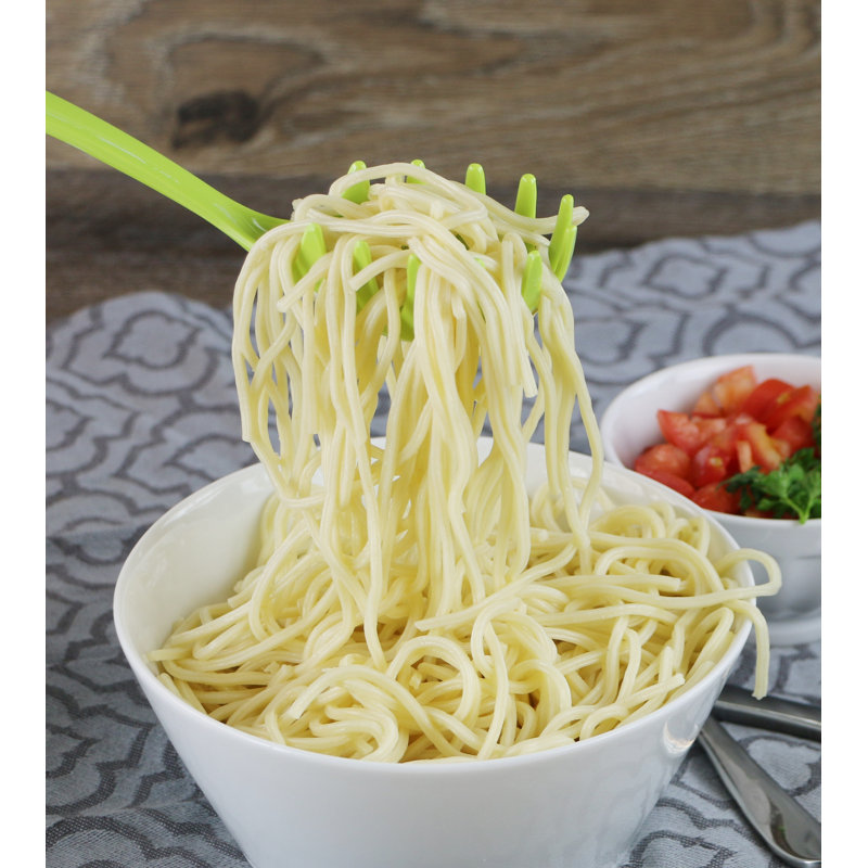 Reston Lloyd Melamine Cooking Spaghetti Fork, Green
