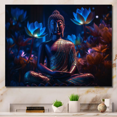 Starlight Buddha II - Art mural