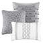 Ensemble de literie de luxe 7 pièces, jacquard en polyester très grand, maison moderne