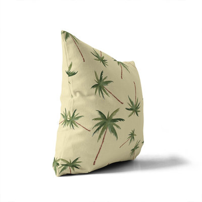 Summer Palms Outdoor Pillow
