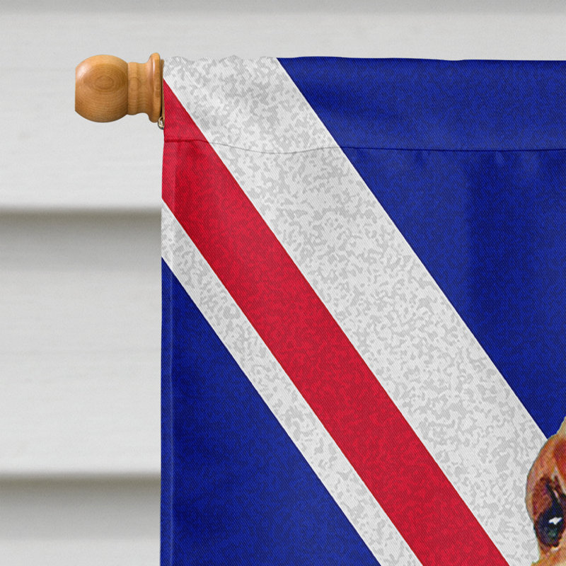 40 x 28 po en polyester britannique 2 faces english union jack drapeau maison, Limier