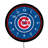 LED Wall Clock, Round, Chicago Cubs-1134234715