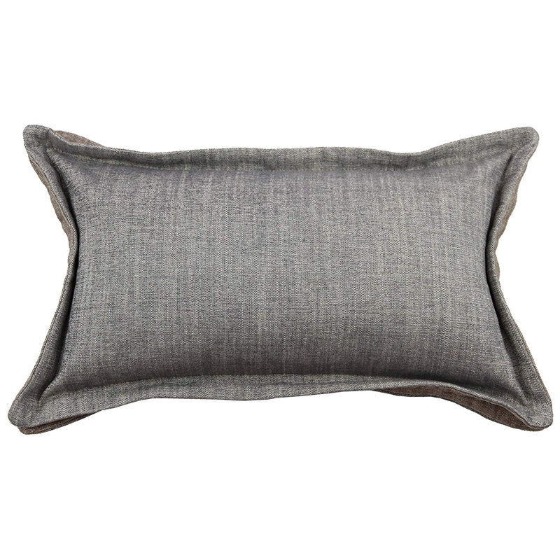 Winterport Rectangular Cushion Cover, 30 x 50cm, Grey