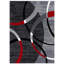 Tapis aux teintes grises / noires abstraites Cobbett-26050186